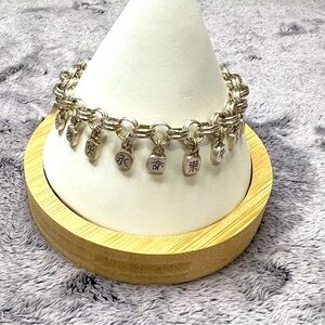 Silver Chinese Script Sterling Bracelet